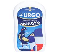 URGO PANSEMENT COCORICO - Pansement adhésif prédécoupé, 3 formats, édition collector Allez Pansement(S) 16 pc(s)