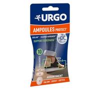 Urgo Pansements Ampoules – Technologie hydrocolloïde – Mix 3 formats – Pack familial 10 pansements