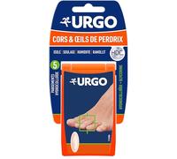 Urgo Pansement Hydrocolloïde Traitement Cors & Œils-de-Perdrix x5