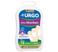 Urgo Pansements ultra-absorbants — Compresse ultra-absorbante, 3 formats, 16 pansements