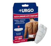 Urgo Patch lombaire auto-chauffant – Soulage contractions musculaires – x2 unités