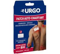 Urgo Patch auto-chauffant multi-localisation 8h Pansement adhésif 2 unités