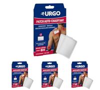 Urgo - Patch auto-chauffant multi localisation x2 unités - Soulage les douleurs musculaires jusqu'à 8h : courbatures de la nuque tels que les torticolis, ou des épaules - Doux et agréable (Lot de 4)