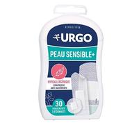 Urgo Premiers Soins Pansement Peau Sensible 3 Formats 30 unités