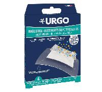 Urgo Premiers Soins Brûlures Blessures Superficielles Pansements Waterproof 10 x 7cm 4 unités
