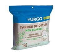 Urgo Premiers Soins Carrés de Coton Non Blanchis 180 unités