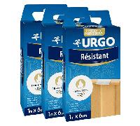 Urgo Premiers Soins Pansement Résistant Bande à Découper 6cm x 1m - lot de 3