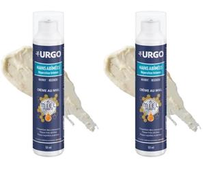 URGO Réparation Intense Crème Mains Miel 50ml (Lot de 2)