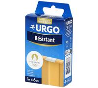 URGO RÉSISTANT - Pansement bande à découper, support tissu élastique. 1 m x 6 cm unité pc(s)