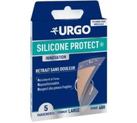 Urgo Silicone Protect+ Pansements Format Large 5 Pièces