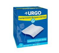 Urgo Soins Infirmiers Compresse de Gaze Stérile 10 x 10cm 50 unités