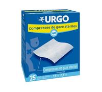Urgo Soins Infirmiers Compresse de Gaze Stérile 7 5 x 7 5cm 25 sachets