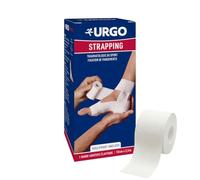 Urgo Strapping – Bande élastique adhésive contention et fixation de pansements 1 bande 2,5 m x 10 cm