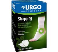 Urgo France Strapping Bande adhésive élastique sans latex 2,5 m x 6 cm 1 unité