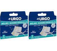 Urgo Tulles Brûlures Blessures superficielles 5x5cm x4 (Lot de 2)