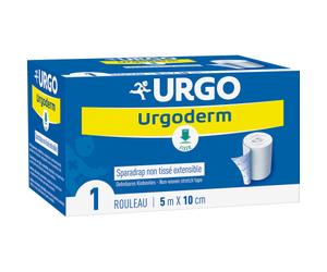 Urgo Urgoderm Sparadrap Non Tissé Extensible 10m x 5cm 1 Rouleau