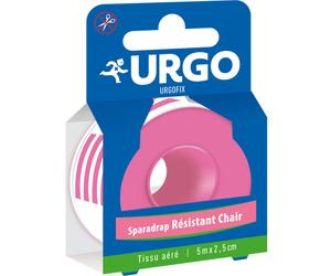 Urgo Urgofix Sparadrap Résistant Chair 5m x 2,5cm 1 Rouleau