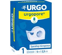 Urgo Urgopore Sparadrap Dévidoir 5m x 2,5cm