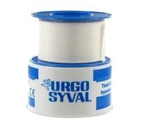 Urgo Urgosyval Sparadrap Tissus Résistant Blanc 5m X 2,5cm