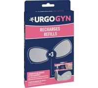 URGOGYN Recharges gel adhésif pour patch électrothérapie règles douloureuses – Pack 3 paires