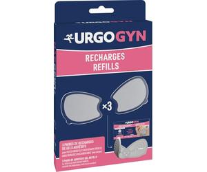 URGOGYN Recharges Gel Adhésif pour Patch Électrothérapie Règles 3 Paires
