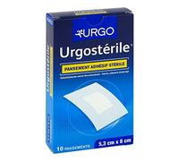Urgosterile Pansement Adhesif Sterile X 10 5.3cm X 9cm Urgo