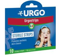 Urgostrips Bandes de Suture cutanée 100x6 mm x10