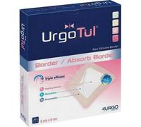Urgotul Border Pansement Hydrocellulaire Technologie Lipido Colloïde Bord Adhésif 8x8cm 16 Pièces