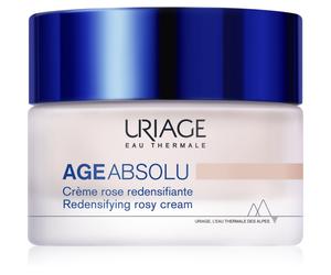 Uriage Age Absolu Créme Rose Redensifiante crème illuminatrice anti-rides effet lifting à l'acide hyaluronique 50 ml