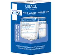 Uriage Bariéderm Cica Hands & Lips Set ensemble pour peaux très sèches
