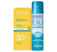 Uriage Bariésun Crème Hydratante Spf50+ 50 Ml + Eau Thermale 50 Ml Offerte