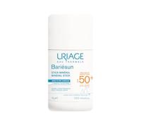 Uriage Bariesun Stick Minéral SPF50+ - Très Haute protection UVA/UVB et lumière Bleue - Format de poche et facile à appliquer - Fini invisible - Non gras - Résistant à l’eau - Sans parfum - 4 g