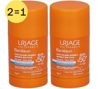 Uriage Bariésun Stick Solaire Invisible SPF50+ Rouleau 2x18 g