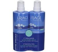 Uriage Bébé 1ère Crème Lavante 500ml 2pcs