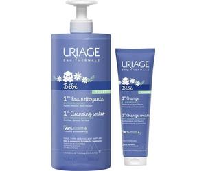 Uriage Bébé 1ère Eau Nettoyante 1L + 1er Change 100ml