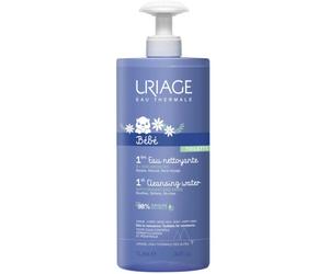 Uriage Bébé 1ère Eau Nettoyante Douce Visage Corps Flacon-Pompe 1l