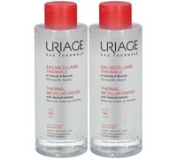 URIAGE Eau micellaire Thermale à l'extrait d'abricot Pour Le Visage 2x500 ml