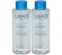 URIAGE Eau micellaire Thermale à l'extrait de Cranberry 2x500 ml