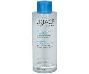 URIAGE Eau micellaire Thermale à l'extrait de Cranberry Pour Le Visage 500 ml