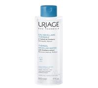 Uriage Eau Micellaire Thermale - Peau Normale à Sèche - Visage & Yeux - 3-en-1 : Nettoie, Démaquille et Apaise - Sans Rinçage - Parfum Fruité et Floral - 96% d’Ingrédients d’Origine Naturelle - 500ml