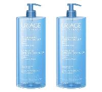 Uriage Gel Surgras Dermatologique Doux Sans Savon Peaux Sensibles Corps 1L - Lot de 2