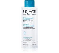 Uriage Eau Micellaire Thermale - Peau Normale à Sèche - Visage & Yeux - 3-en-1 : Nettoie, Démaquille et Apaise - Sans Rinçage - Parfum Fruité et Floral - 96% d’Ingrédients d’Origine Naturelle - 500ml