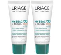 Uriage Hyseac SPF30 3-REGUL Soin Global Teinté Crème 2x40 ml