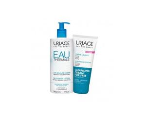 Uriage Lait Velouté Corps 500 ml + Crème Lavante 200 ml Offerte