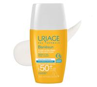 URIAGE - Protection Solaire Visage Ultra Légère SPF 50+, Texture Fluide et Absorption Immédiate (30mL) - lot de 3 - Vendu par Lot