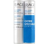 Stick Lèvres Hydratant - URIAGE - Lot de 2 x 4 g - Beurre de Karité - Huile de Bourrache - Vitamines C et E