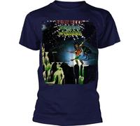 Uriah Heep - "Demons And Wizards" T-shirt unie homme/femme PH2763 (L) (Bleu marine)