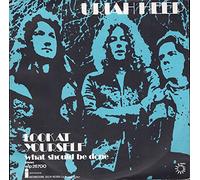 URIAH HEEP - look at yourself / mono 45 rpm single