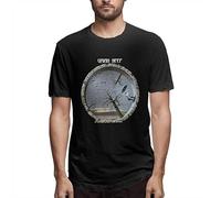 Uriah Heep - Outsider Men's Classic T-Shirt Cotton Short-Sleeved T-Shirt Manches Courtes(XX-Large)