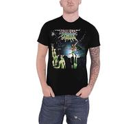 Uriah Heep T Shirt Demons and Wizards Official Mens Black Size M BlackX-Large